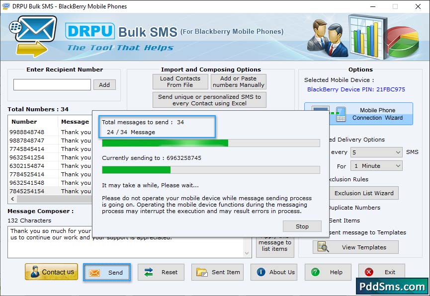 Sending Process Sending Process