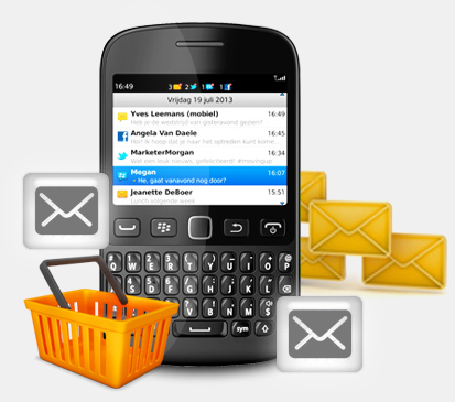 Order Bulk SMS Software for BlackBerry Mobile Phones
