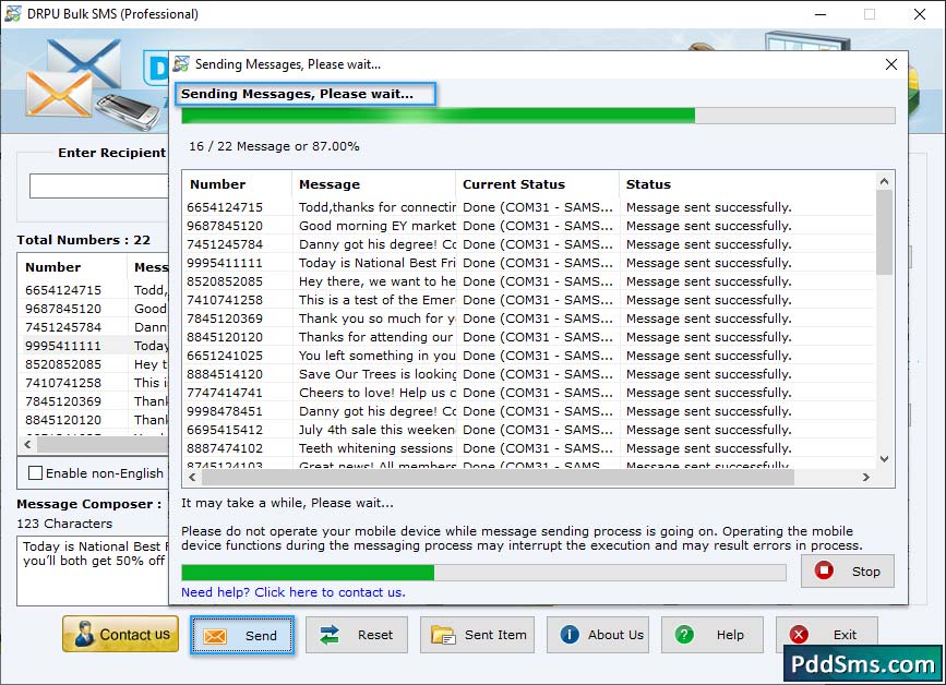 Sending Process Sending Process