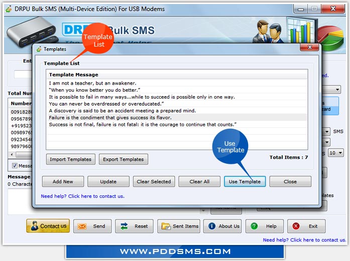 Bulk SMS Software for Multi USB Modem