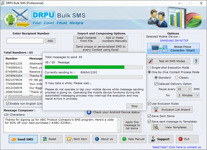Bulk SMS Software – Professional Bulk SMS Software – Professional